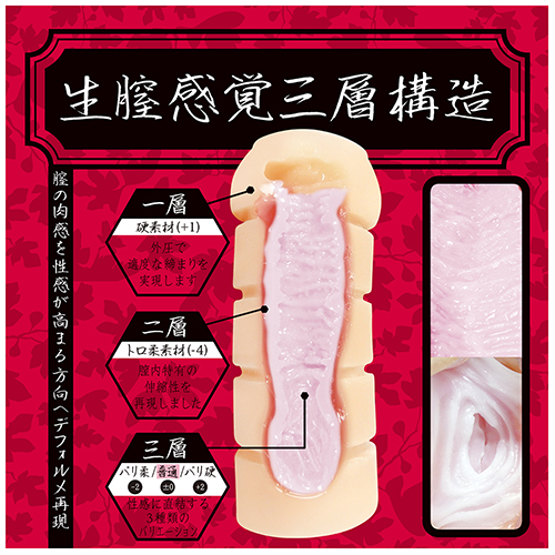 생질감각 3층구조 유메 이치지쿠 (무화과의 꿈) 소형 보통