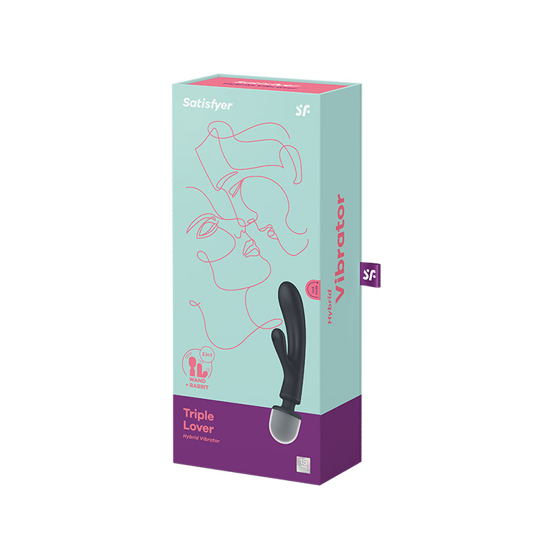 SATISFYER TRIPLE LOVER (2 COLOR)