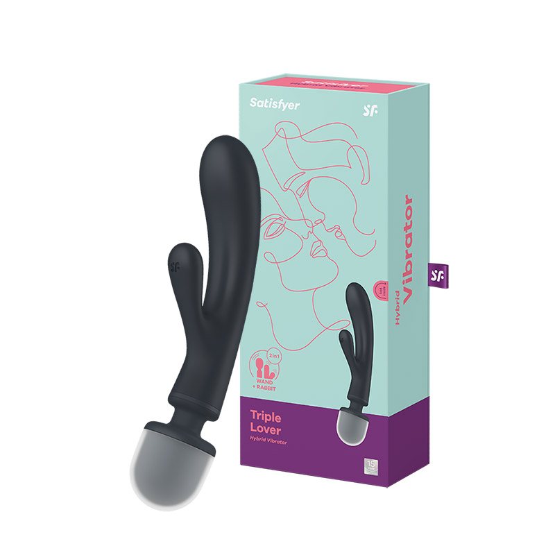 SATISFYER TRIPLE LOVER (2 COLOR)