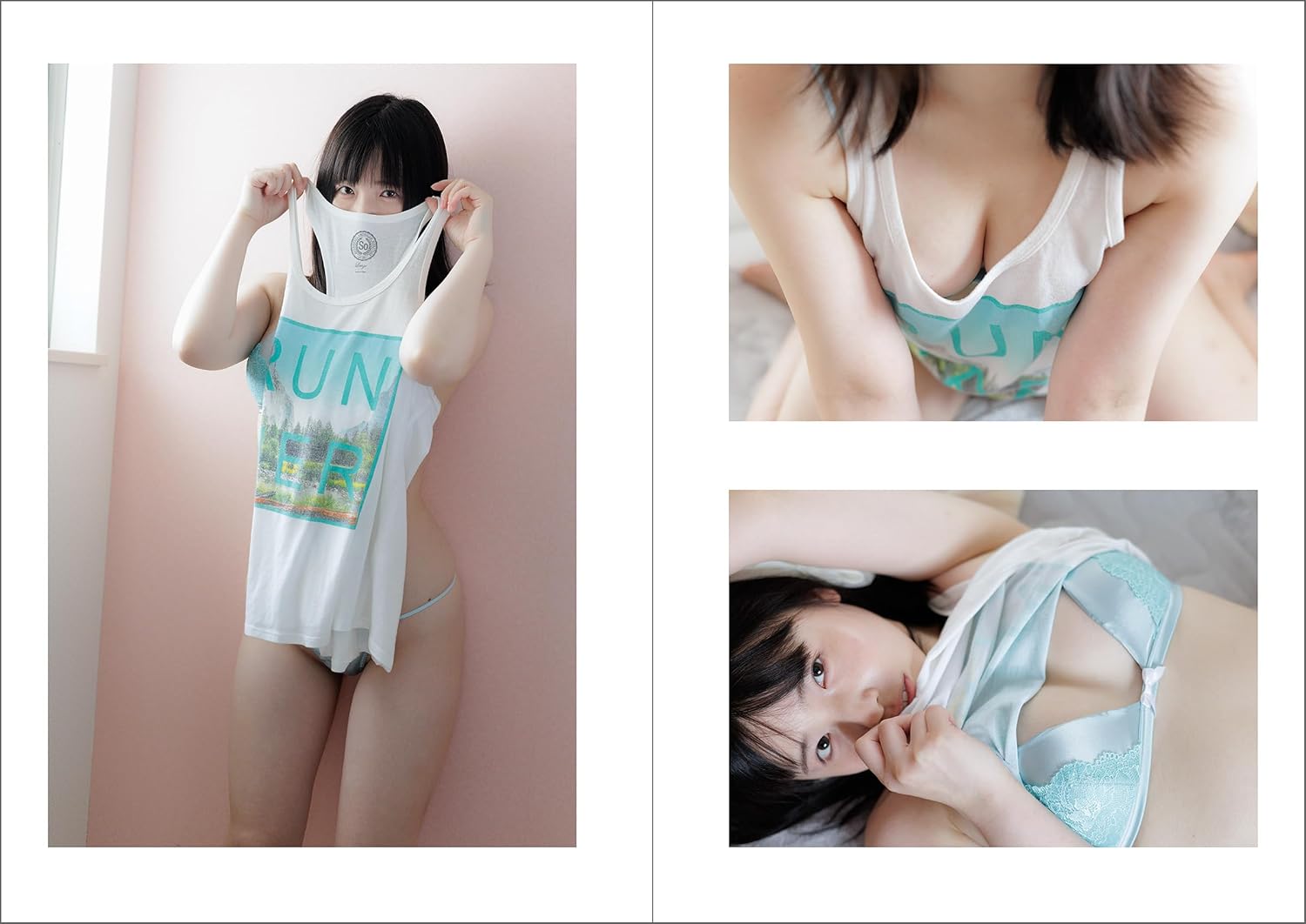 코마메 첫 번째 사진집 순진함과 유혹의 여름 소녀입니다