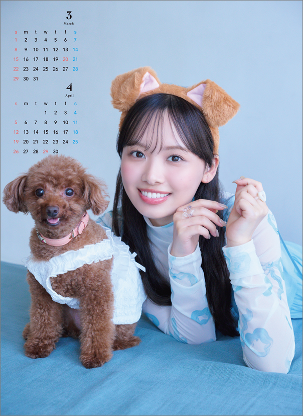 하마기시 히요리 2026년 벽걸이 달력