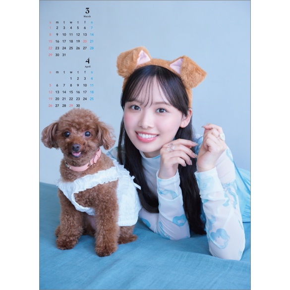 하마기시 히요리 2026년 벽걸이 달력