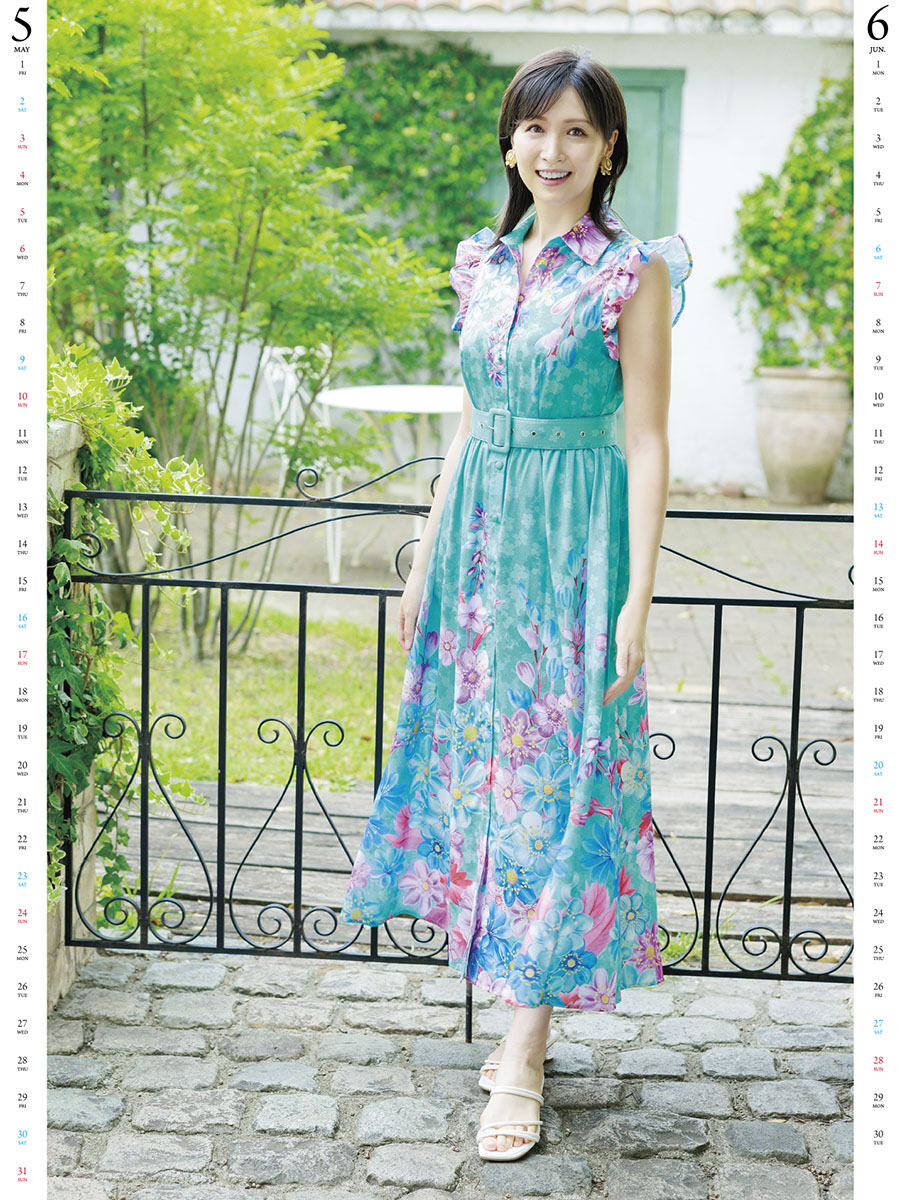 요코야마 루리카 2026년 벽걸이 달력