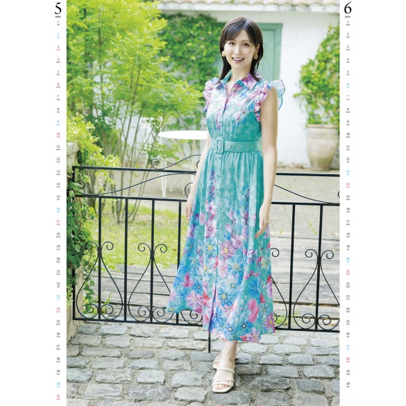 요코야마 루리카 2026년 벽걸이 달력