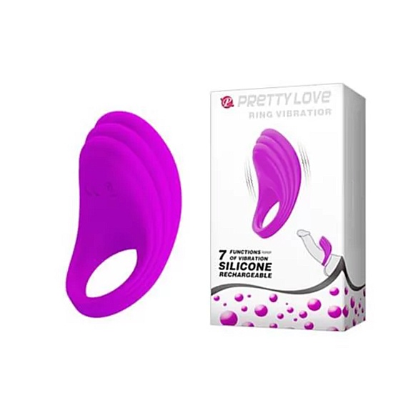 [프리티러브] 링 바이브레이터 진동 콕링 - 퍼플