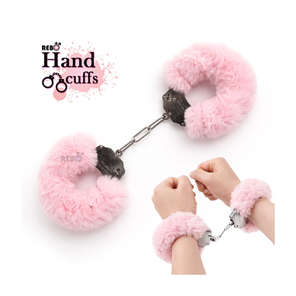 [REBO]누아르 핸드커프_핑크