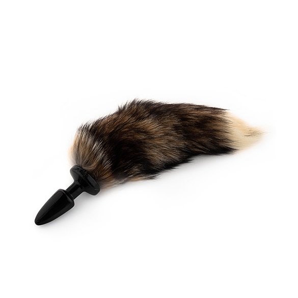 애널 여우털_브라운(L)