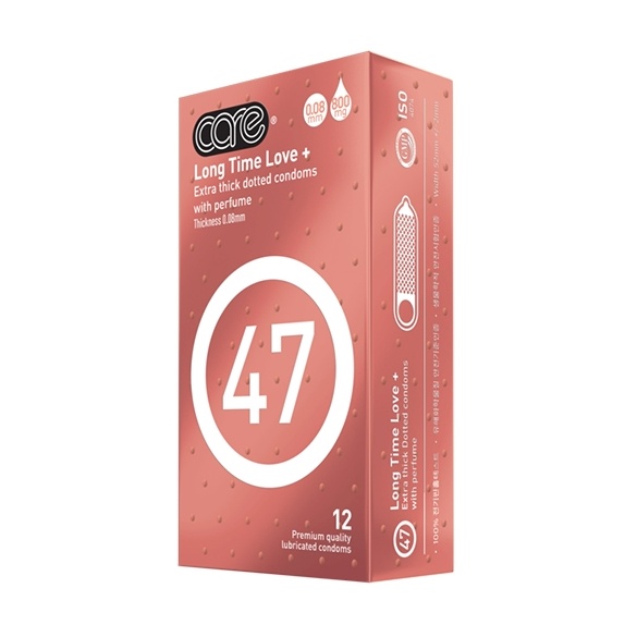 케어 47 롱 러브 도트형 12p