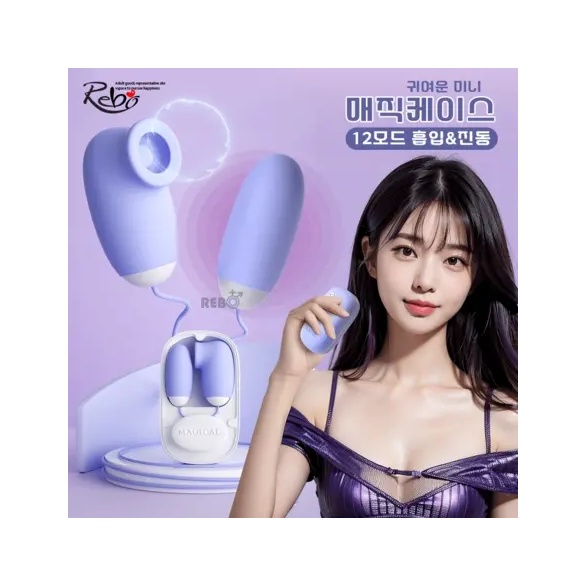[REBO] 매직케이스(흡입/진동)