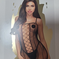 P25 물방울망사 아래트임 전신스타킹 Drop deadV